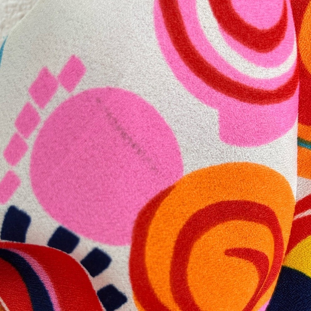 Retro Vintage Funky Blouse Top - Picture 9 of 10